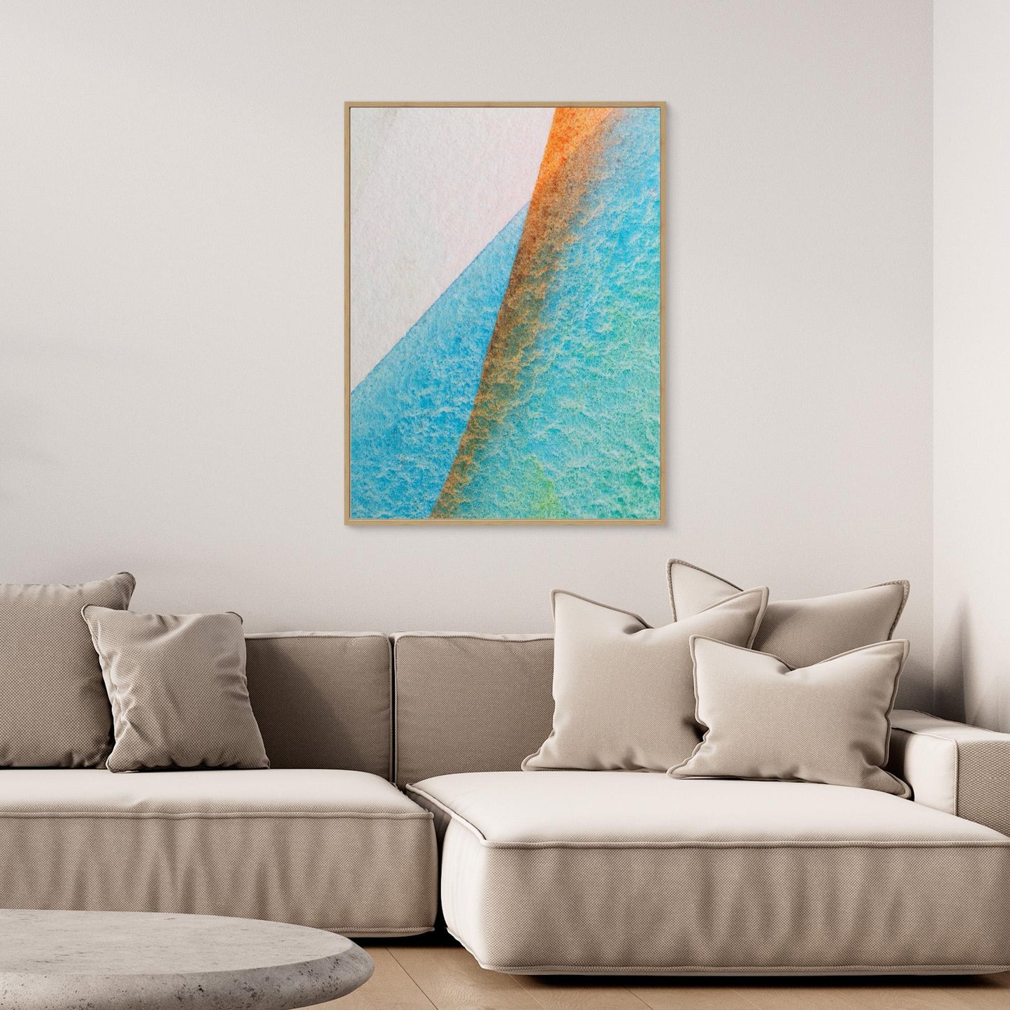 BEACH DRIFT - on canvas