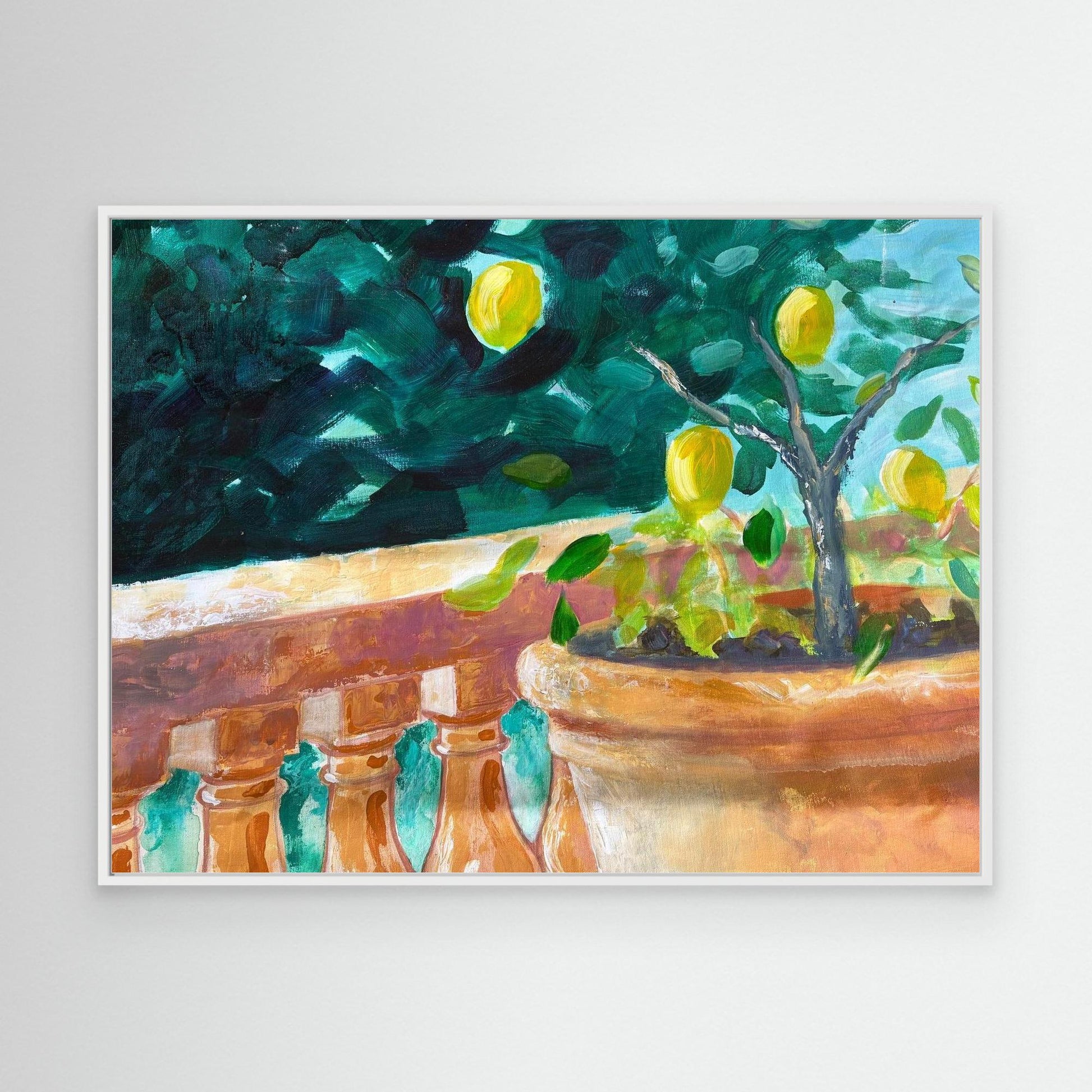 The Lemon Tree - on canvas