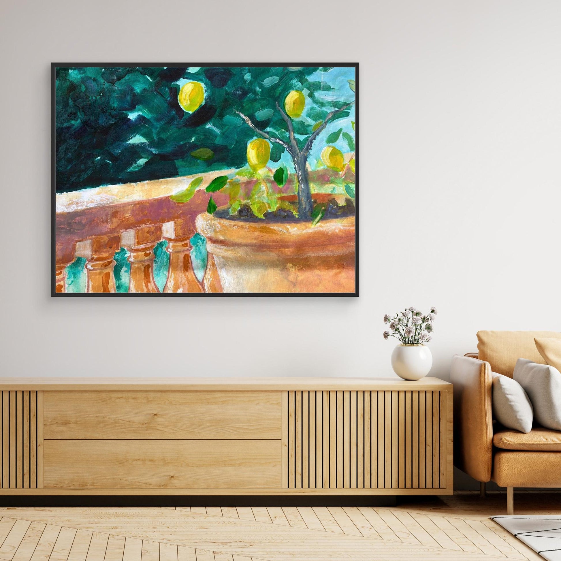 The Lemon Tree - on canvas
