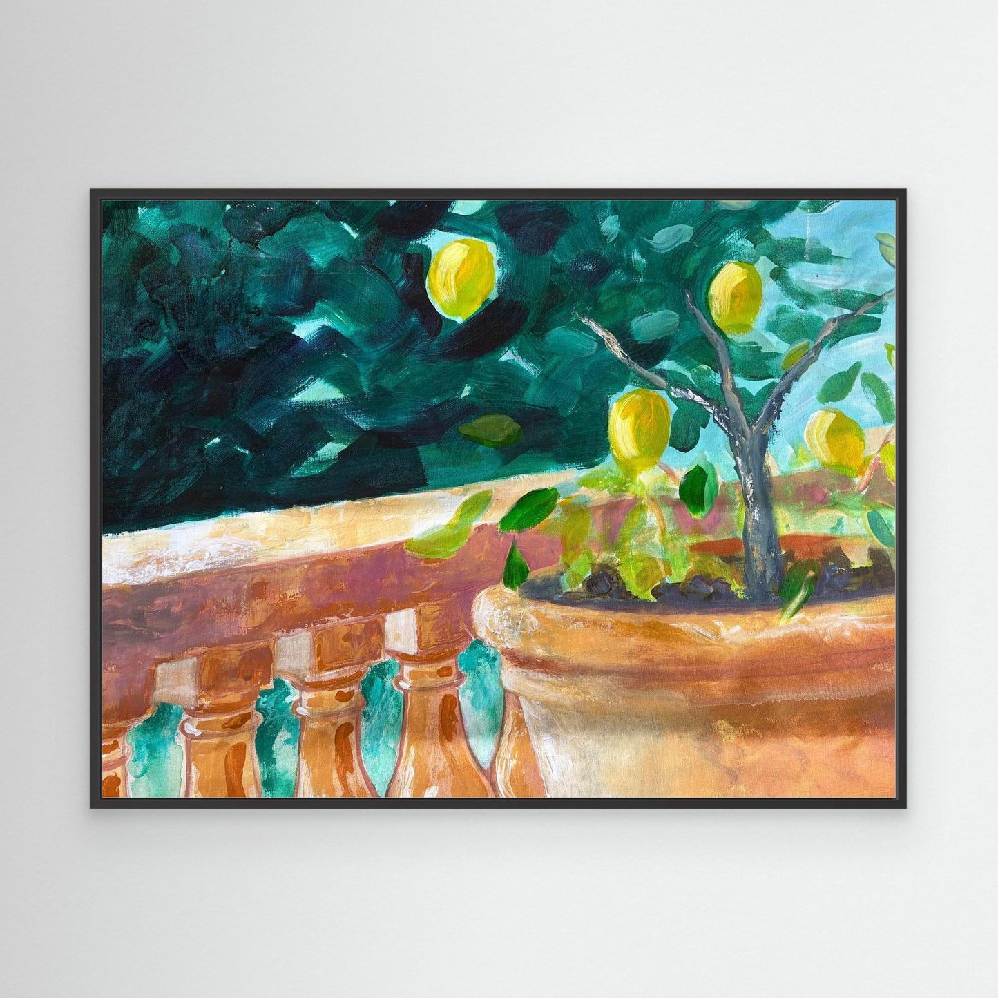 The Lemon Tree - on canvas