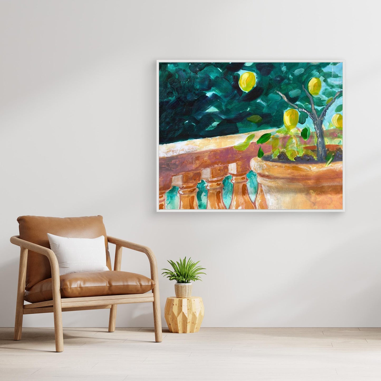 The Lemon Tree - on canvas